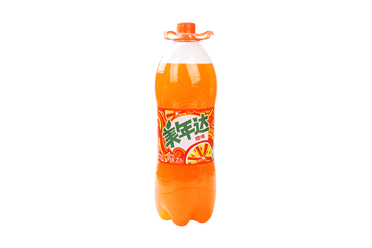 美年达橙味 2L